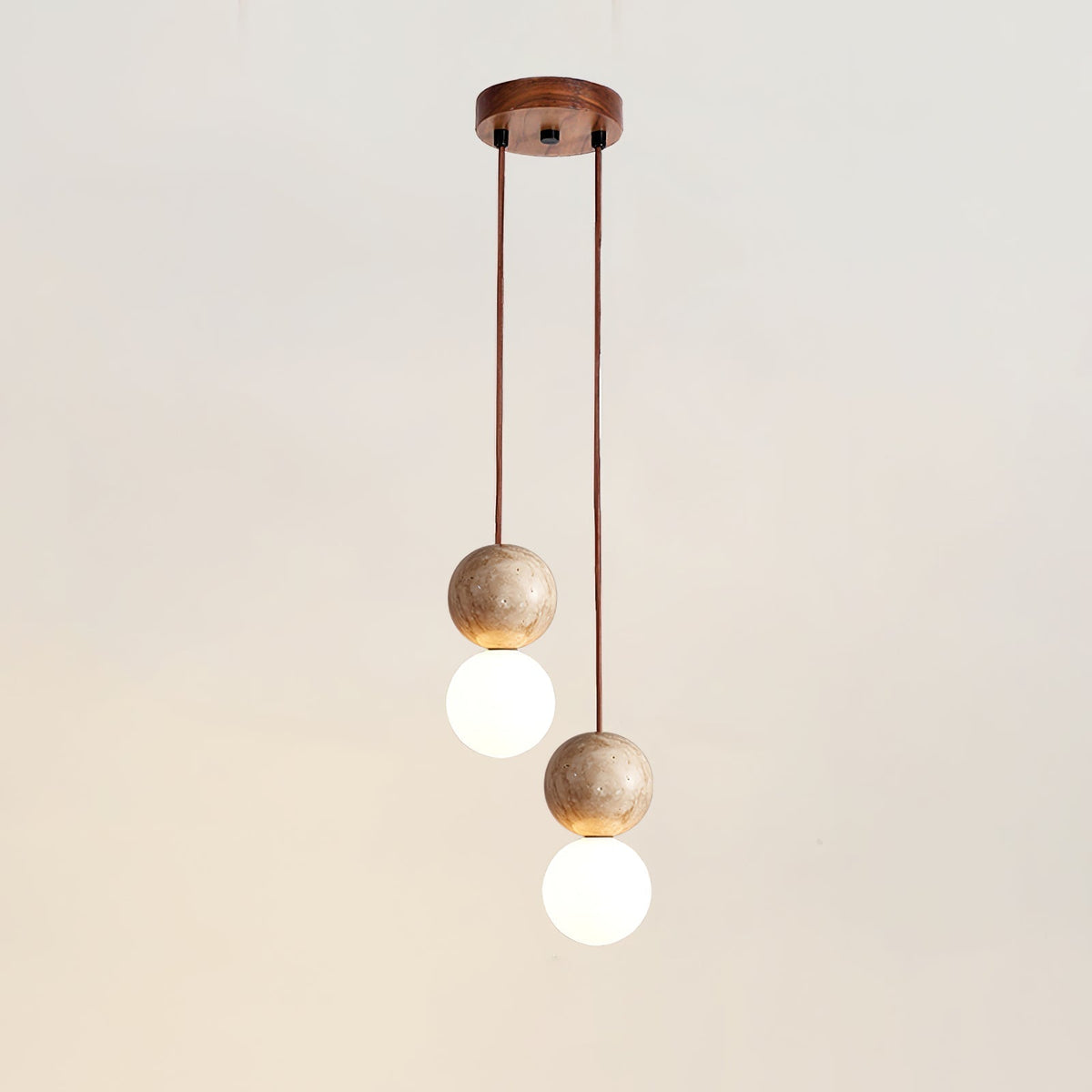 Beauview Travertine Pendant Light