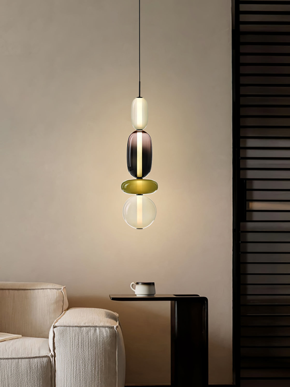 Daelen Glass Acrylic Artistic Pendant Light