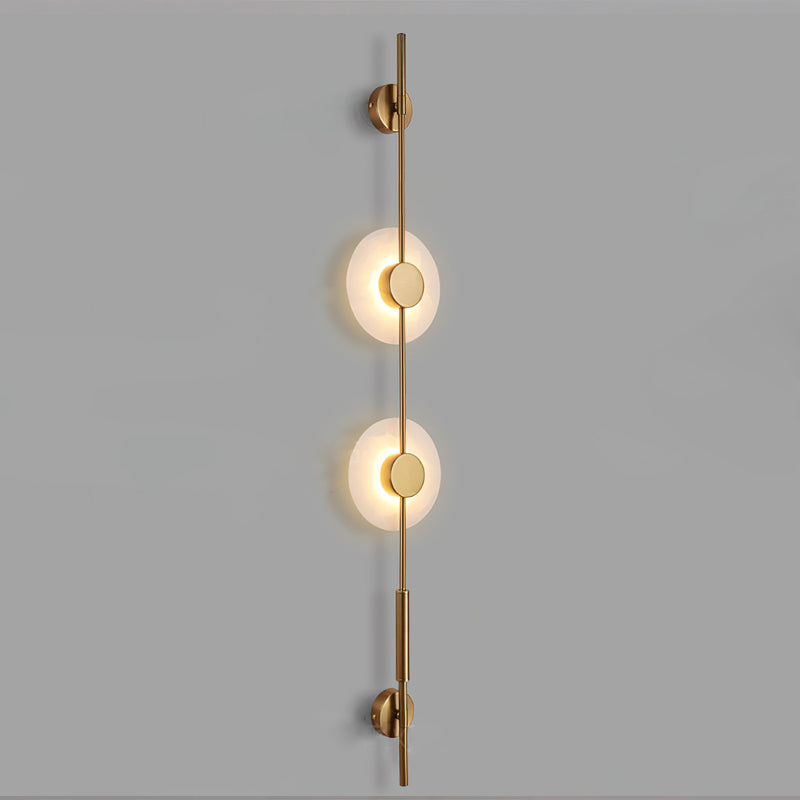 Nivaraya Vertical Alabaster Wall Lamp