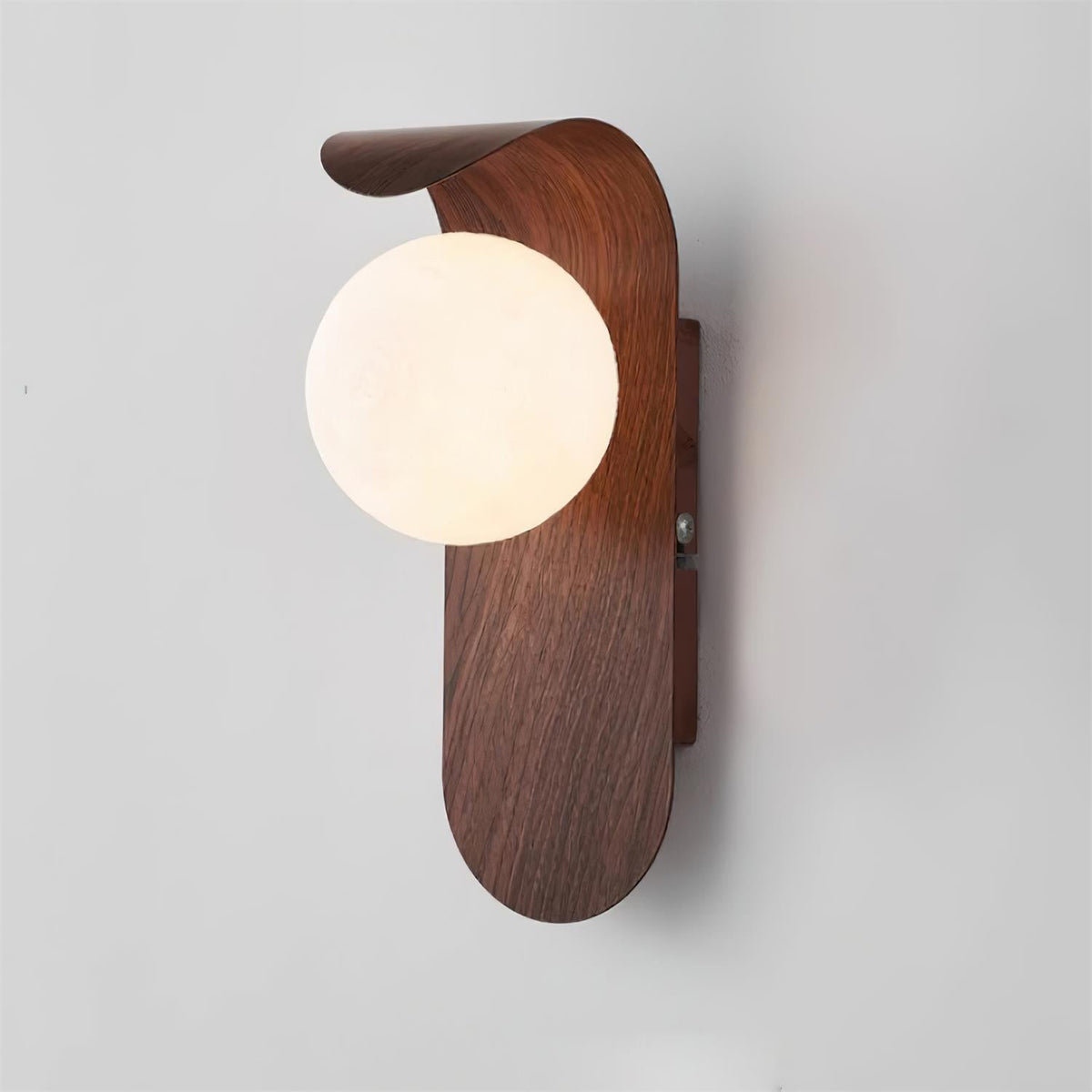 Sovedot Indoor Wall Lamp Wood / Walnut