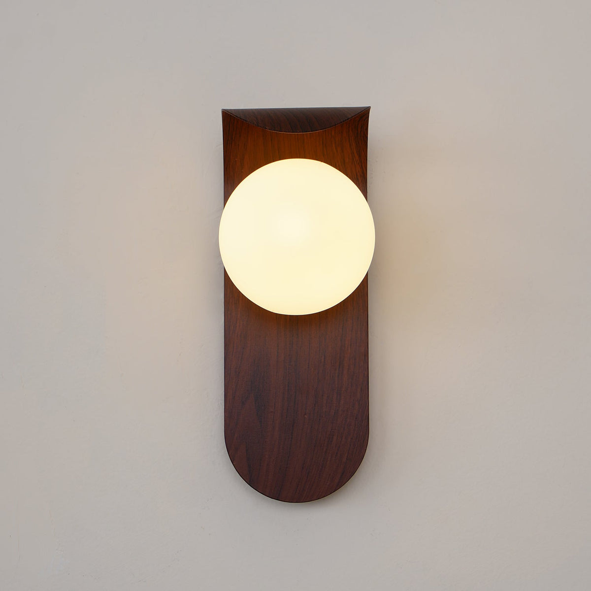 Sovedot Indoor Wall Lamp Wood / Walnut