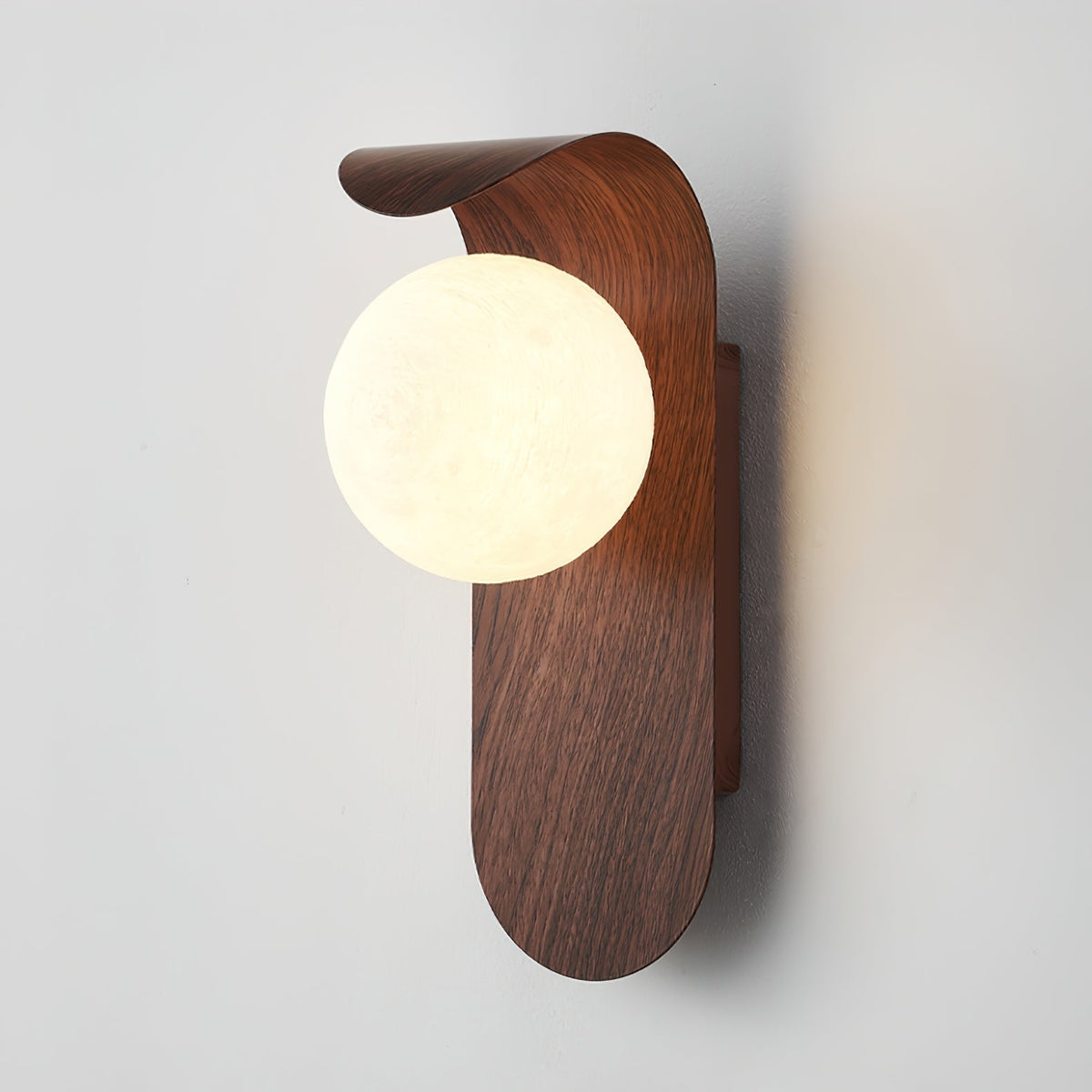 Sovedot Indoor Wall Lamp Wood / Walnut