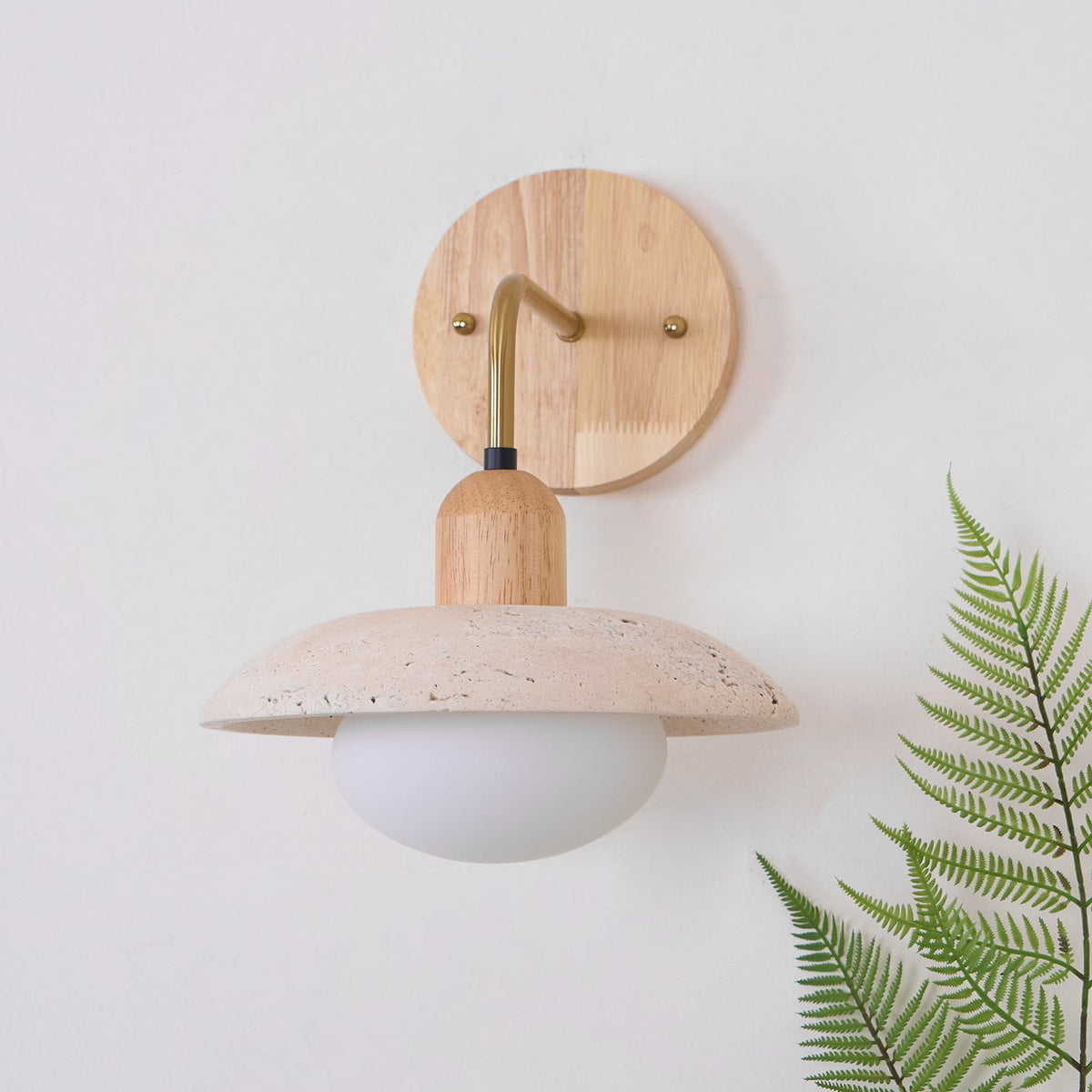 Vumarat Wall Lamp Vintage Travertine