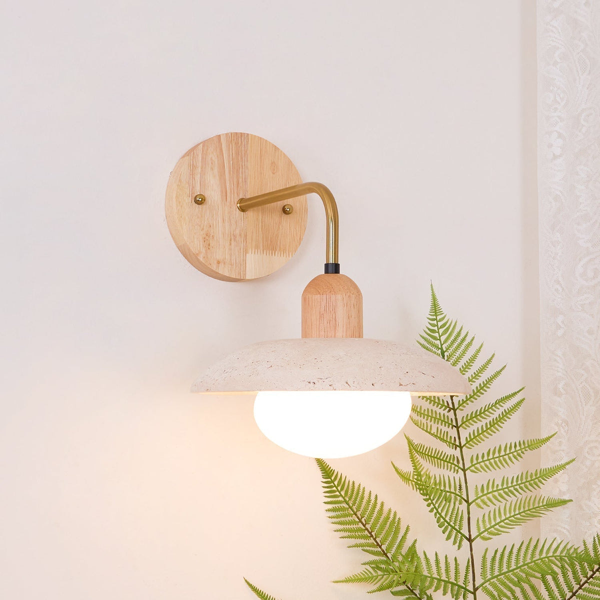 Vumarat Wall Lamp Vintage Travertine