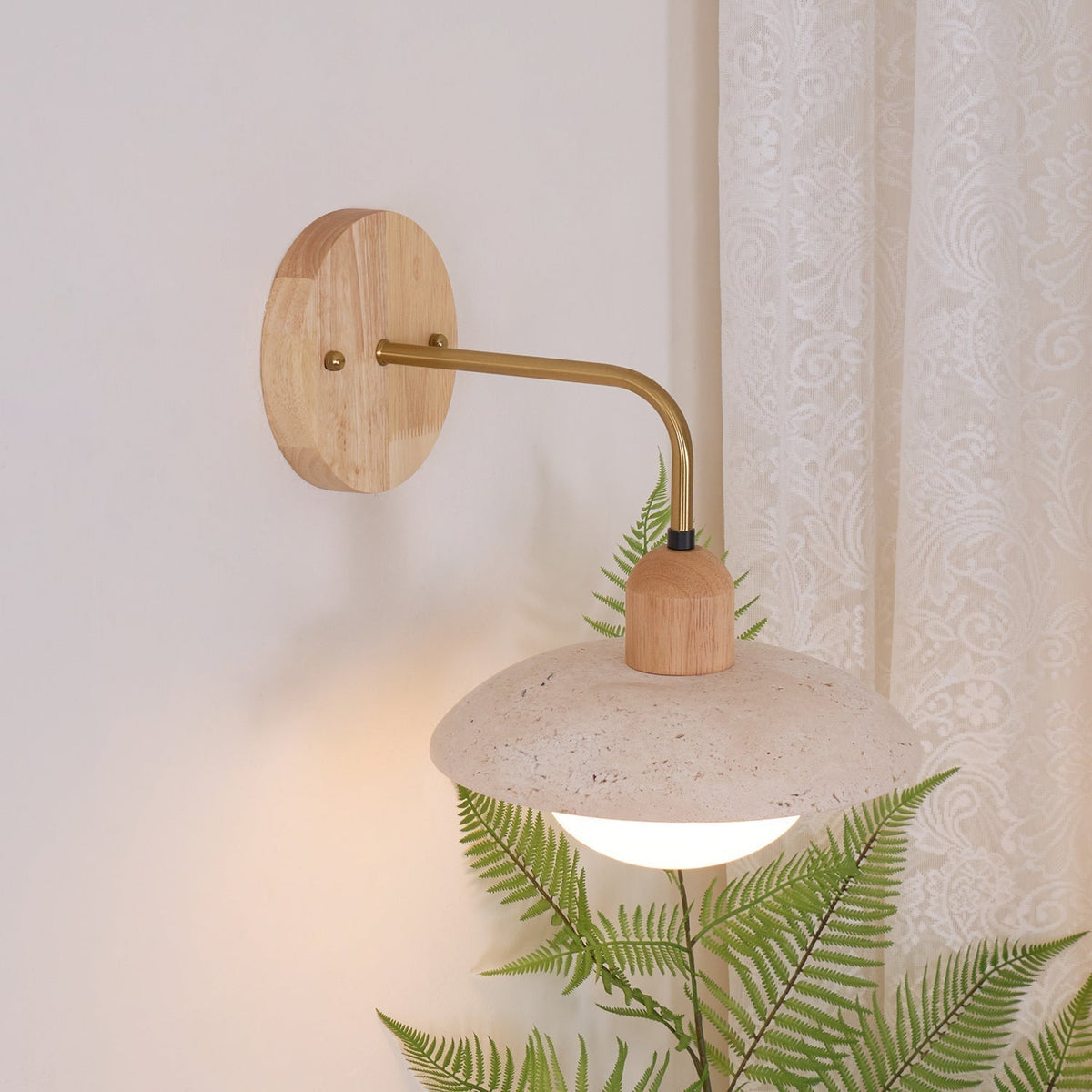 Vumarat Wall Lamp Vintage Travertine