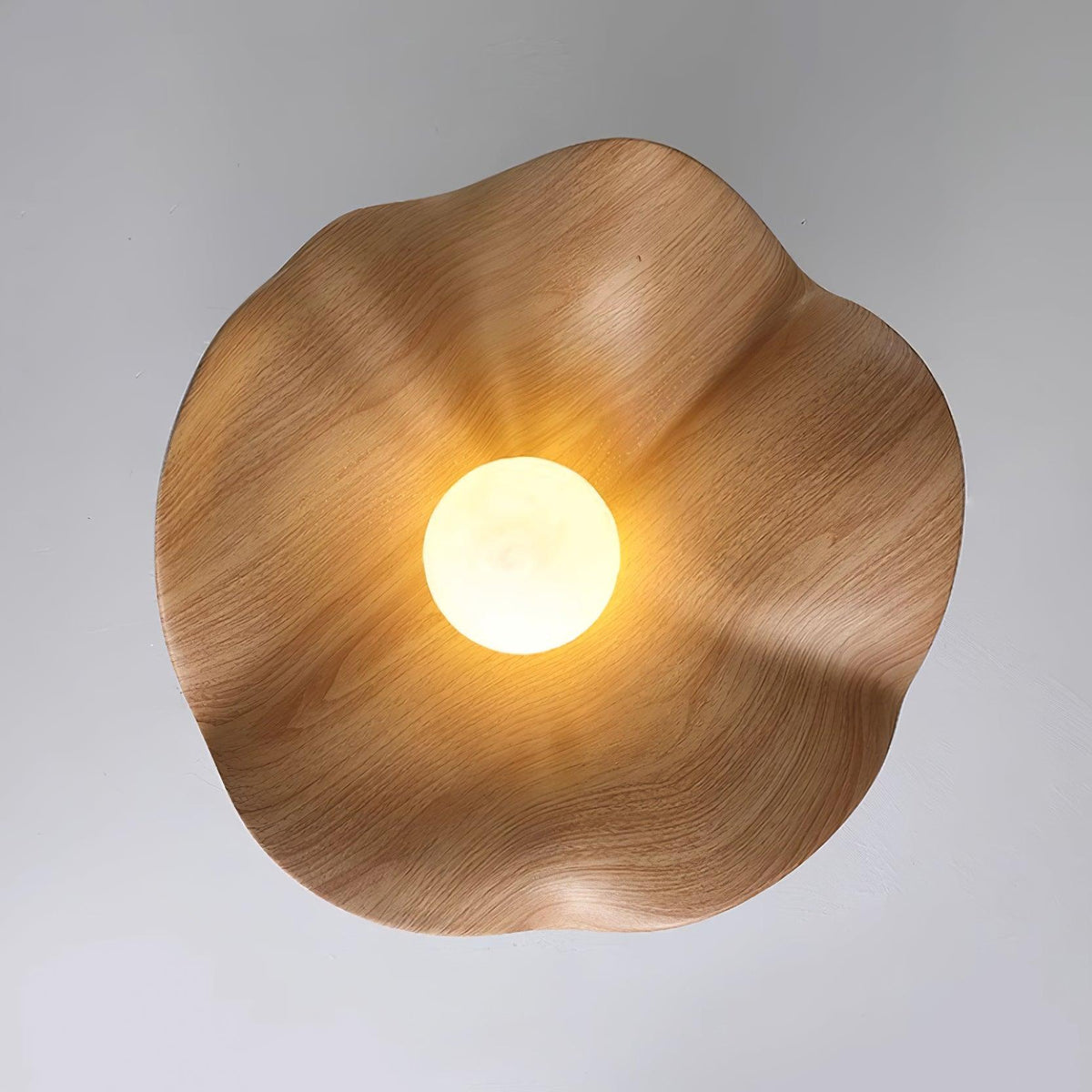 Borinil Ceiling Light Wood Black&White