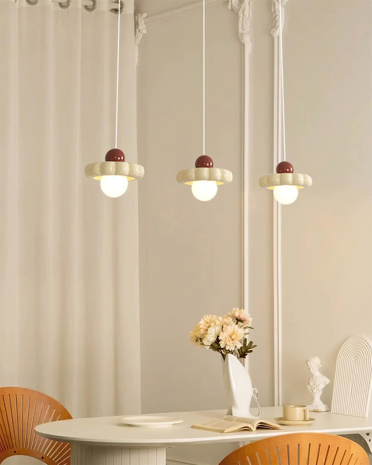 Lumiveria Cute Cream Pendant Light