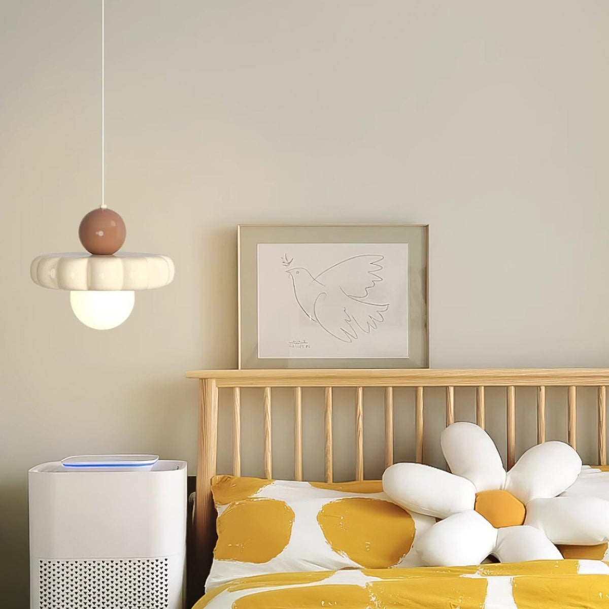 Lumiveria Cute Cream Pendant Light