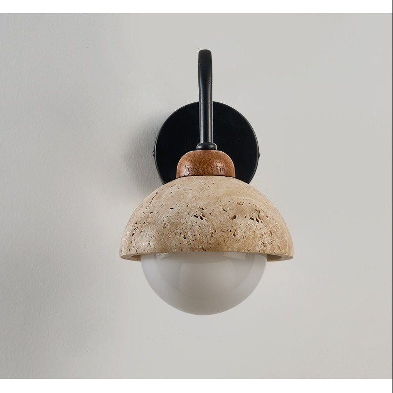 Seraise Travertine Wall Light
