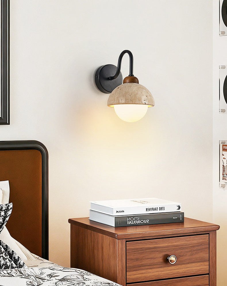 Seraise Travertine Wall Light