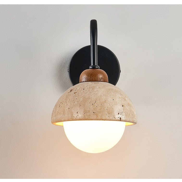 Seraise Travertine Wall Light
