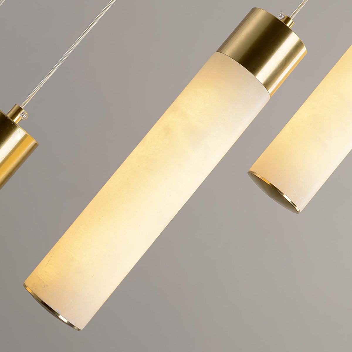Vobinun Modern Alabaster Pendant Chandelier