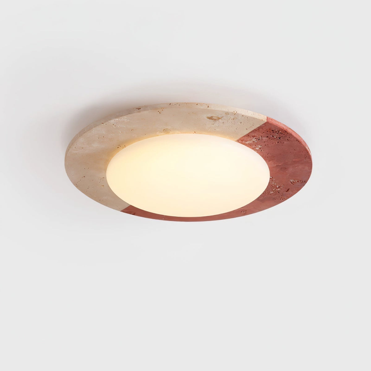 Zeraeos Travertine Ceiling Light