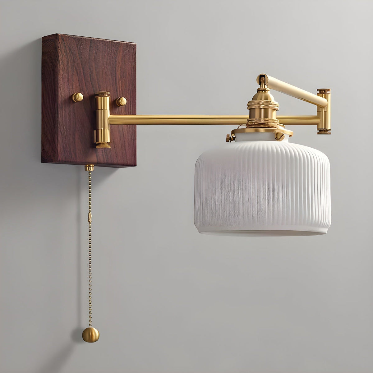 Elioaya Wall Lamp Unique Geometry Ceramic Metal