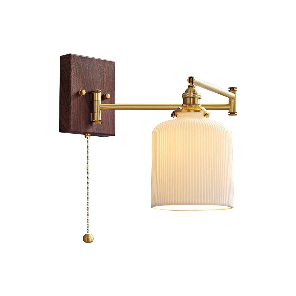 Elioaya Wall Lamp Unique Geometry Ceramic Metal