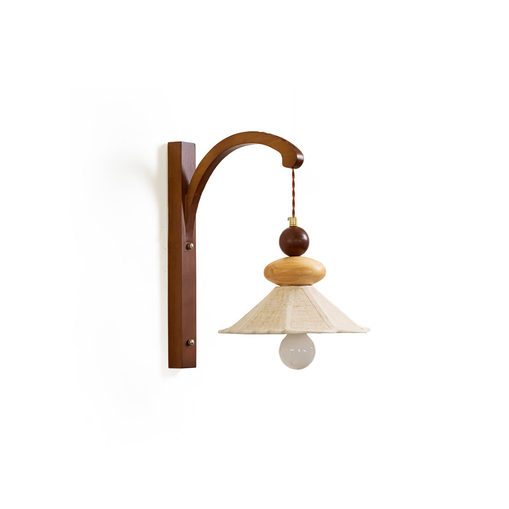 Linalora Thalor Pleated Fabric Sconce