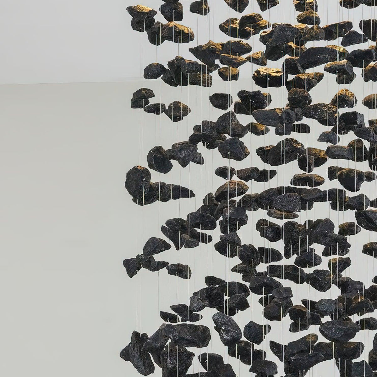 Crystal Minimalist Stone Chandelier