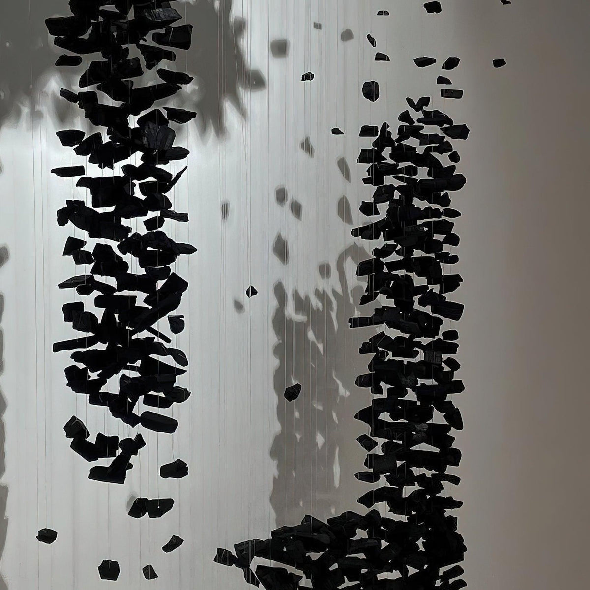 Orelelora Chandelier Charcoal Linear I