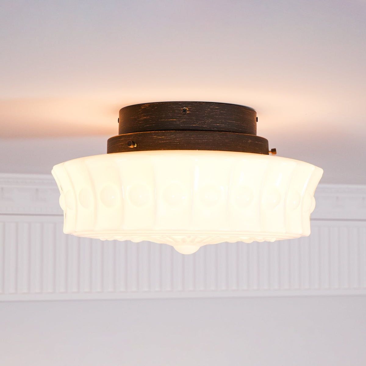Fuliber Glass Ceiling Light