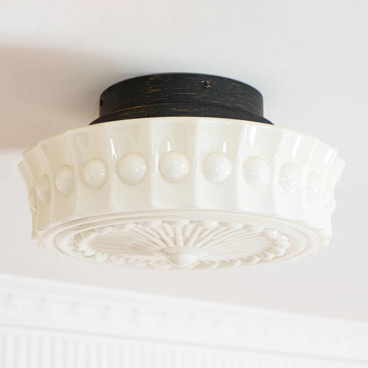 Norvale Vintage Flush Mount Ceiling Light