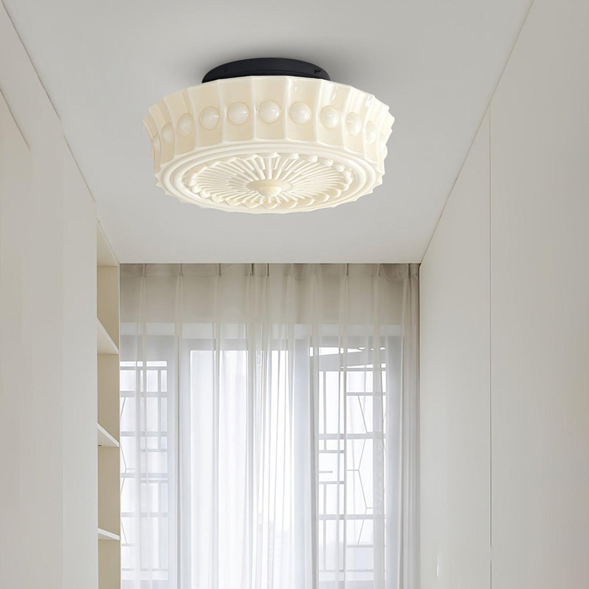Norvale Vintage Flush Mount Ceiling Light