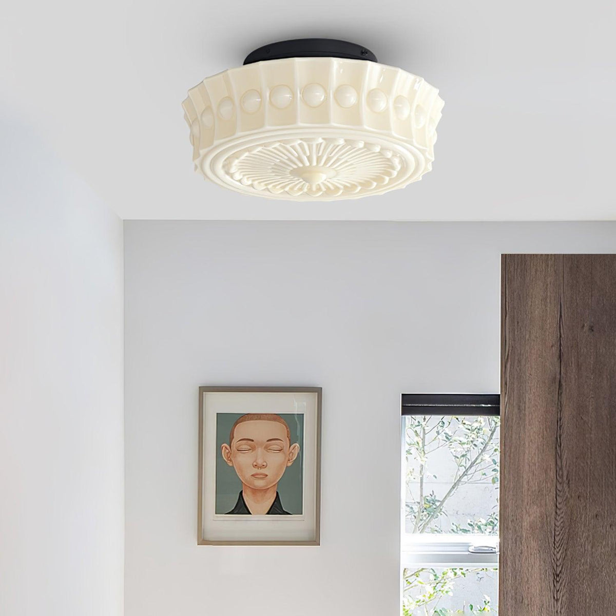 Fuliber Glass Ceiling Light