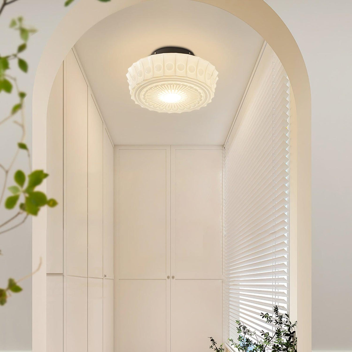 Fuliber Glass Ceiling Light