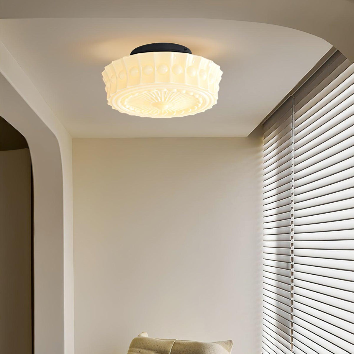 Norvale Vintage Flush Mount Ceiling Light