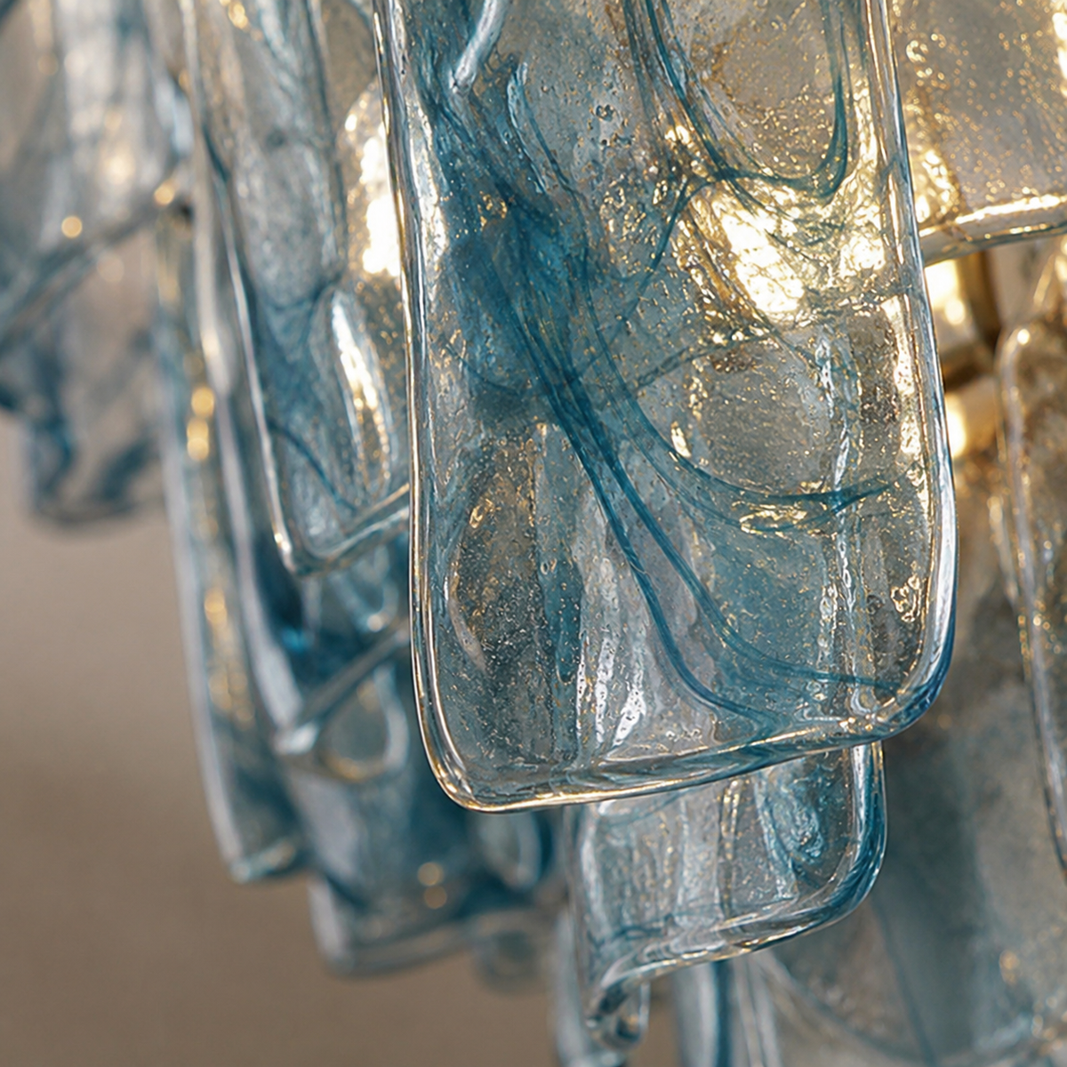 Ambelia Tiered Glass Chandelier