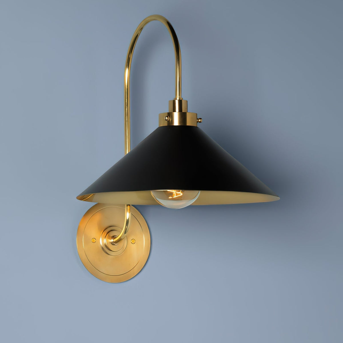 Piposud Vintage Indoor Wall Lamp Brass