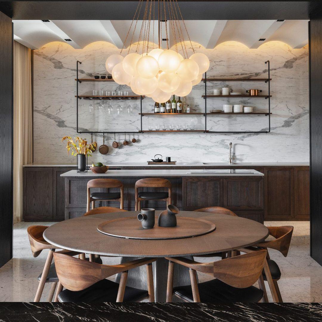 Pugusel Glass Globe Pendant Light Bubble
