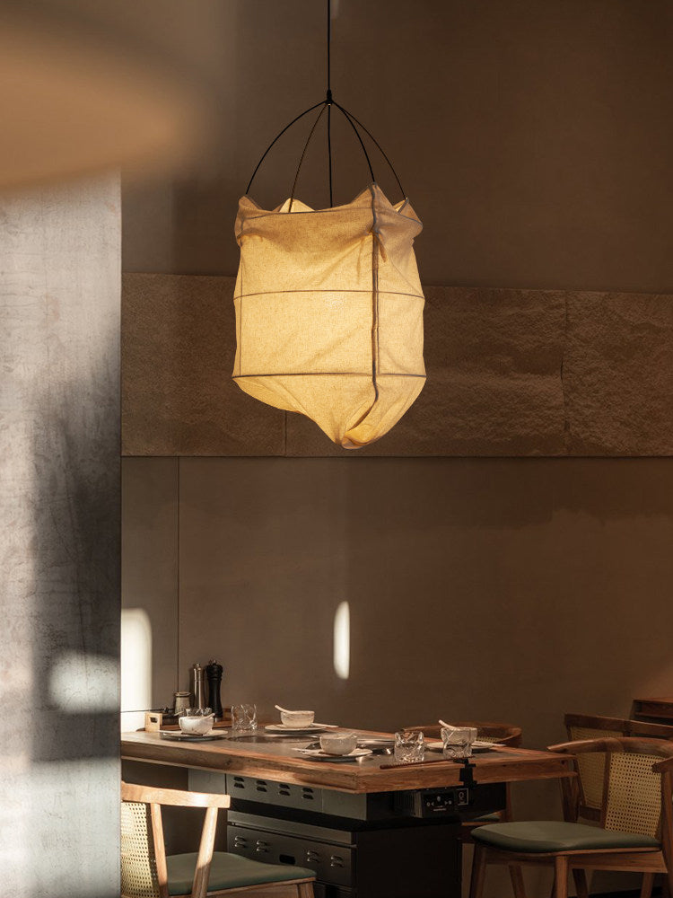Southvale Fabric Cage Pendant Lamp