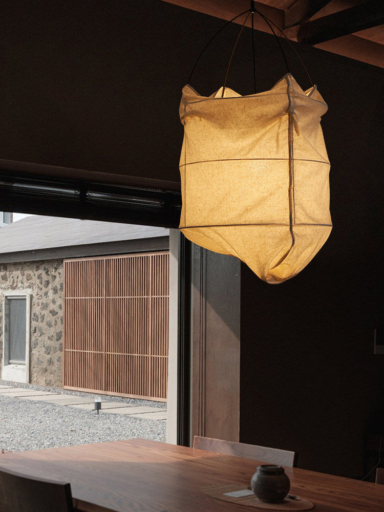 Southvale Fabric Cage Pendant Lamp