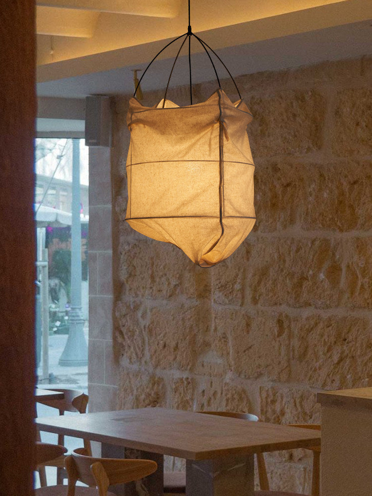 Southvale Fabric Cage Pendant Lamp
