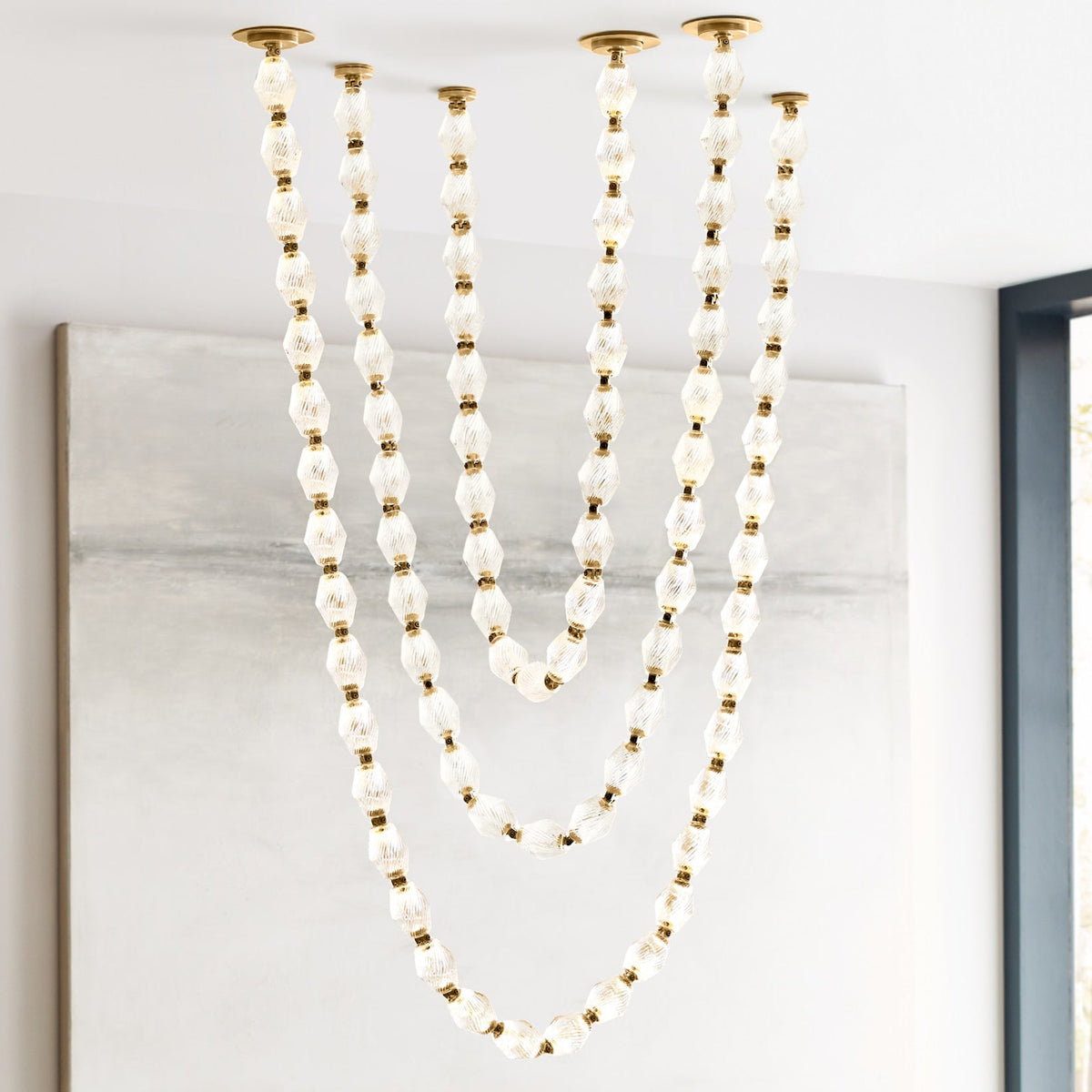 Rivière Crystal Garland Chandelier