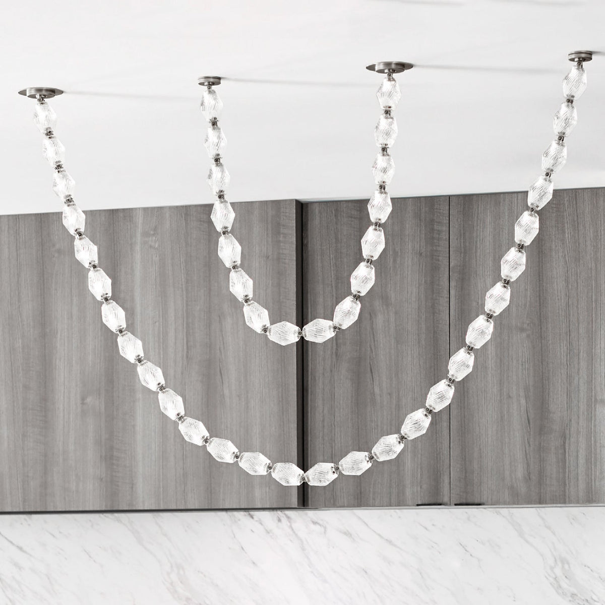 Rivière Crystal Garland Chandelier