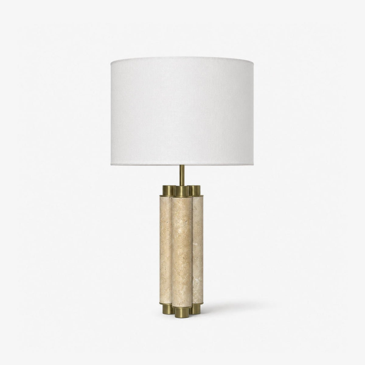 Claudelle Travertine Table Lamp