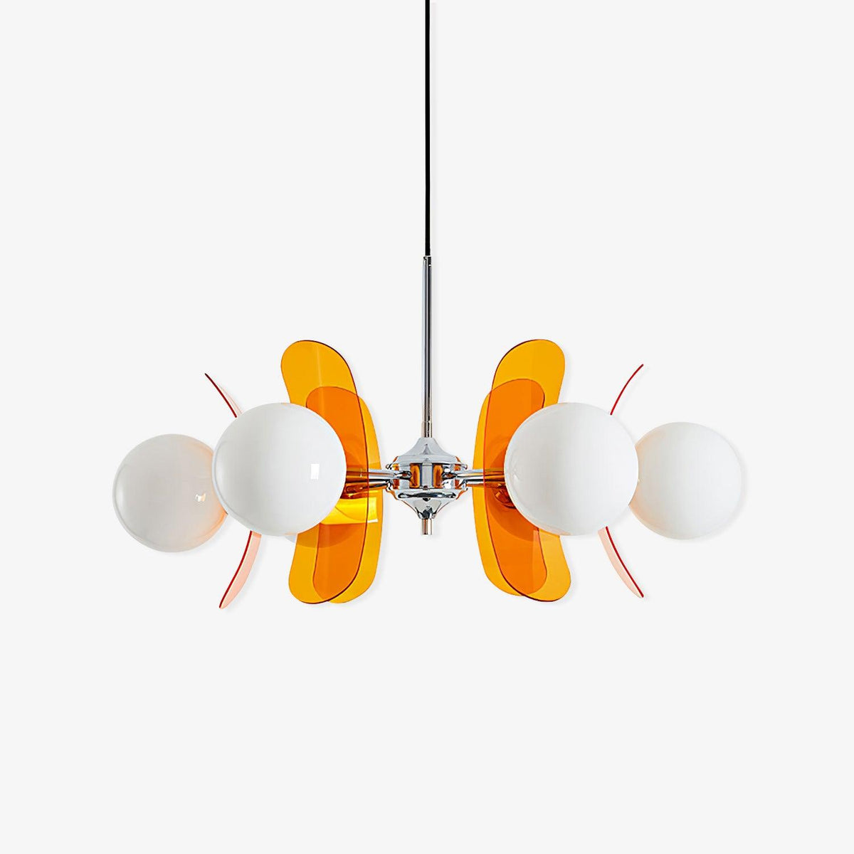 Silisur Chandelier Brown &Orange