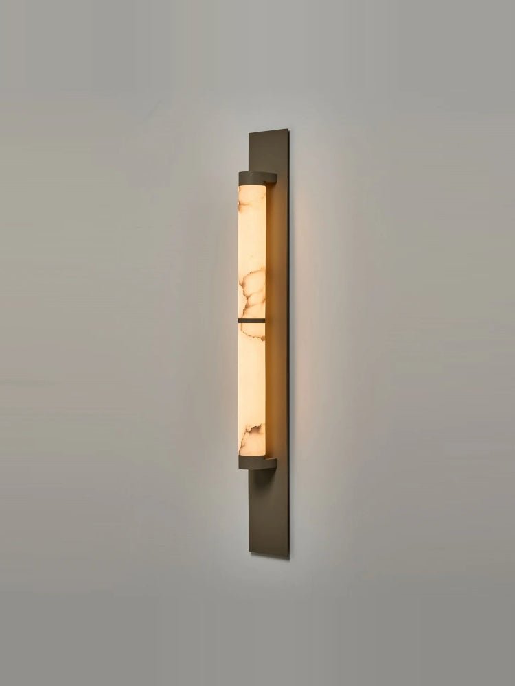Iverin Columnar Alabaster Sconce