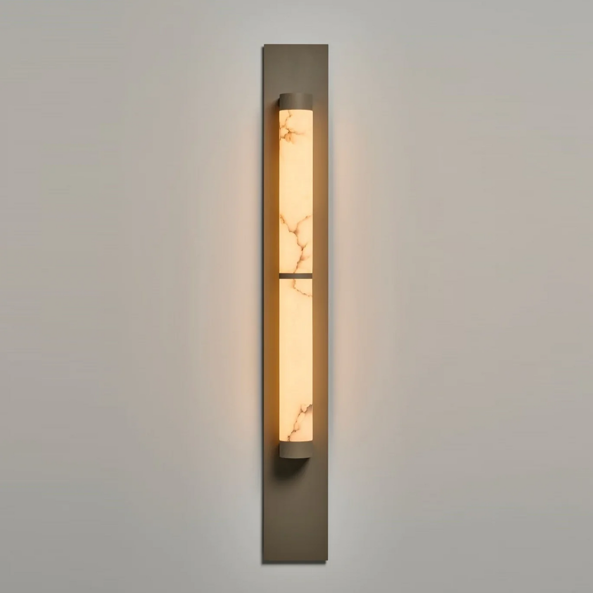 Iverin Columnar Alabaster Sconce