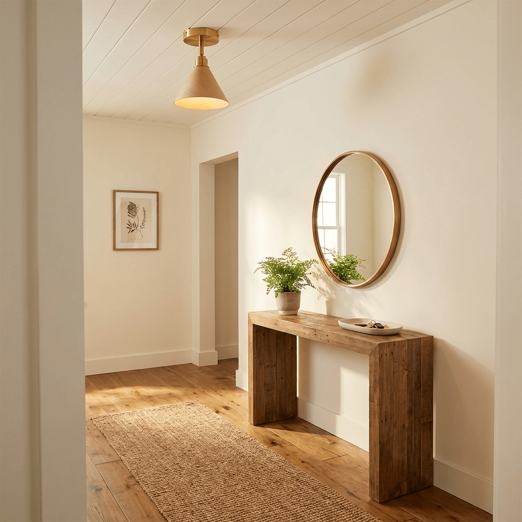 Lumorina Cone Semi-Flush Ceiling Light
