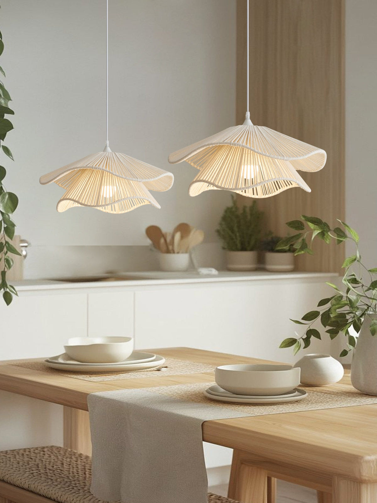 Eversford Cotton Cord Pendant Lamp