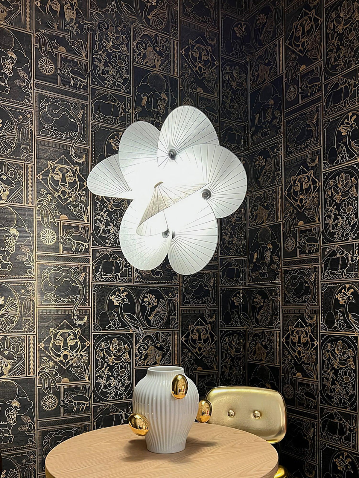 Solarare Fabric Artistic Pendant Light