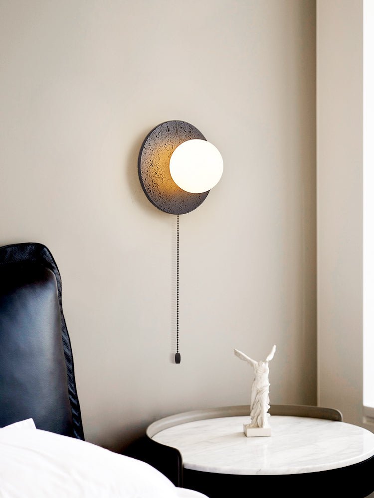 Noxira Crater Backlit Wall Lamp