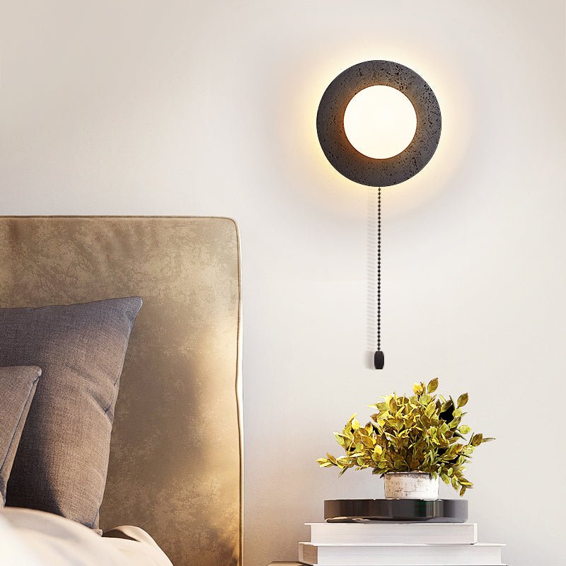 Noxira Crater Backlit Wall Lamp