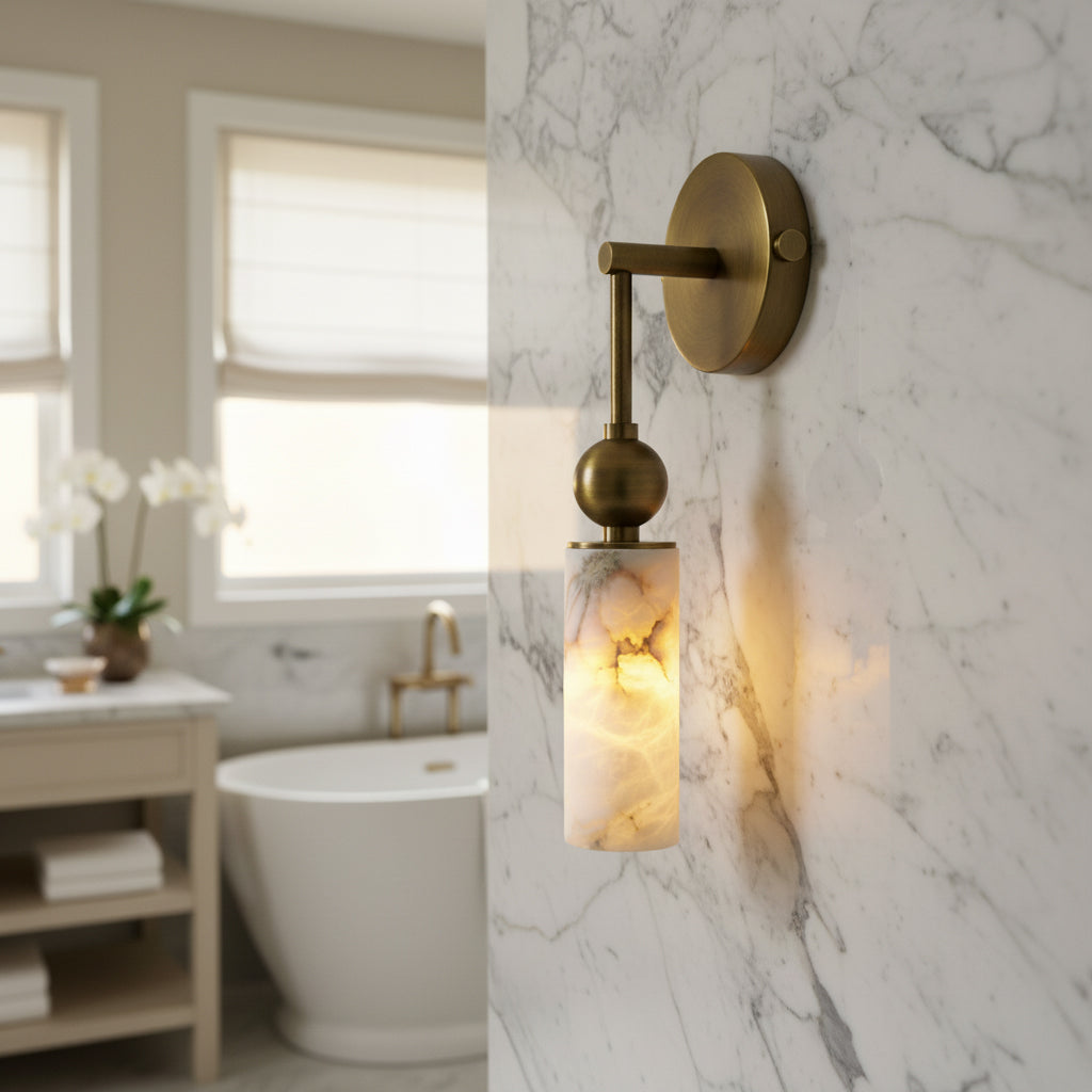 Alvire Alabaster Wall Lamp