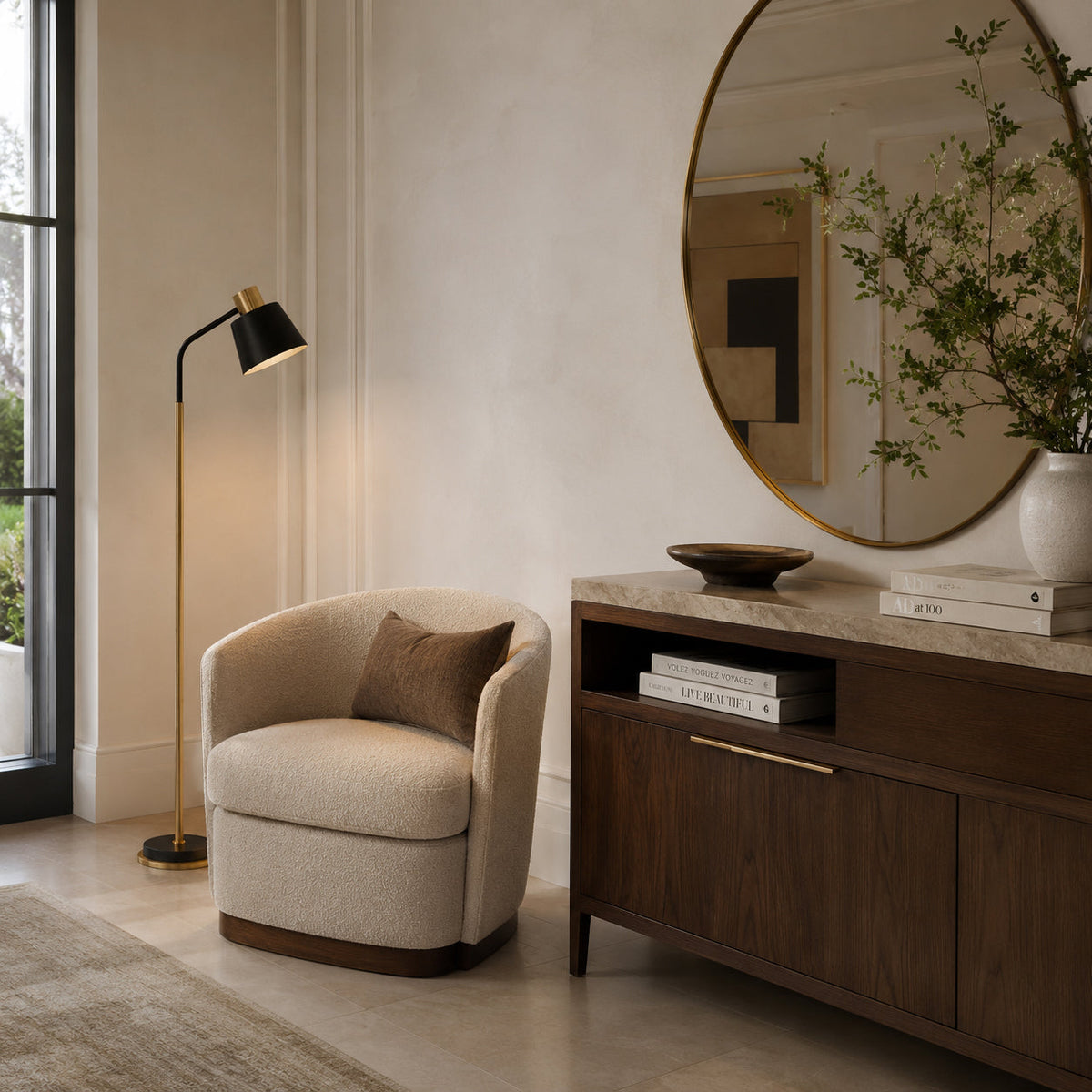 Inga Emmental Floor Lamp