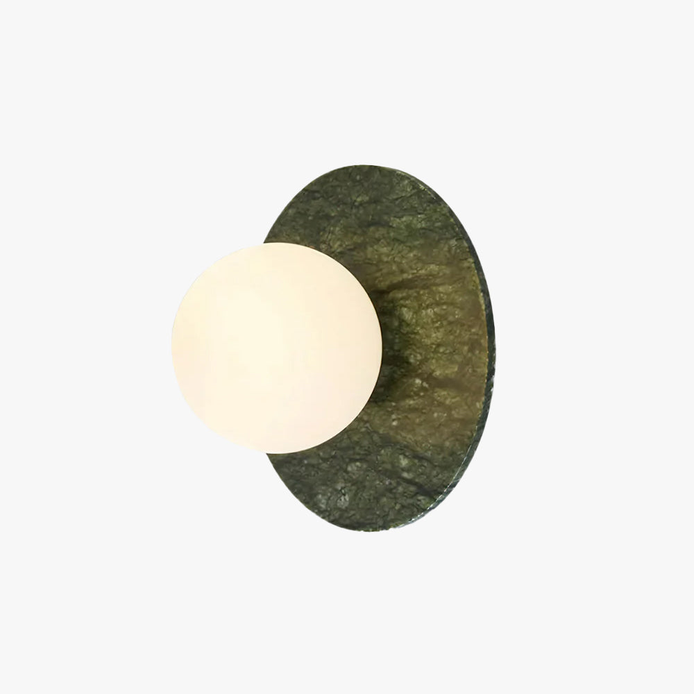 Teredad Minimalist Globe Marble Wall Lamp