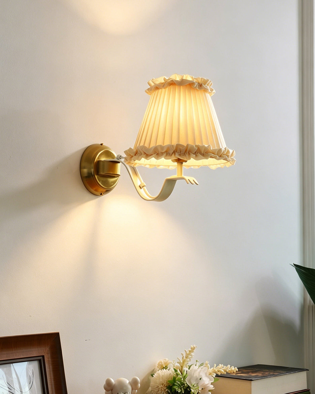 Rosabelle Ruffle Wall Sconce