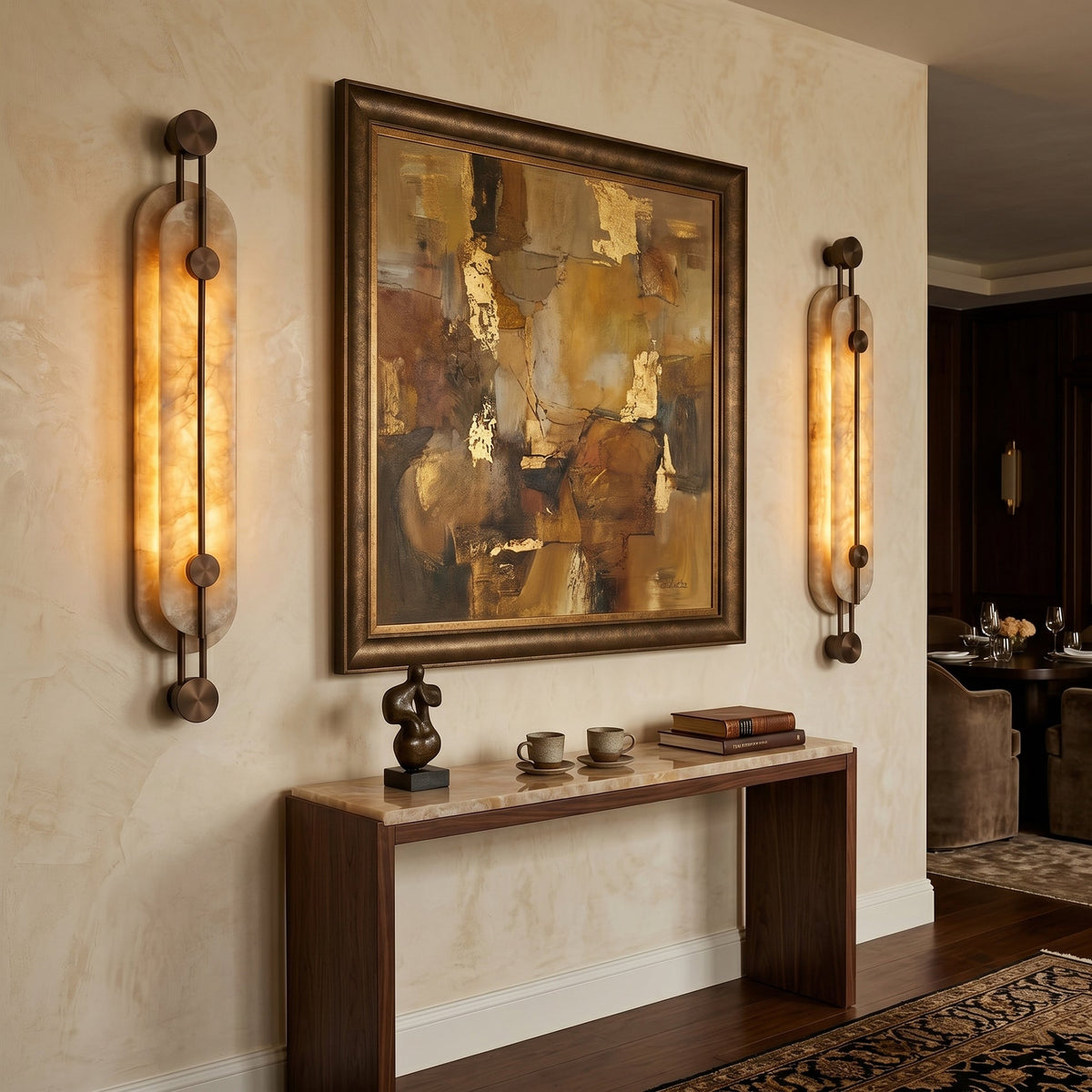 Clayton Alabaster Wall Sconce